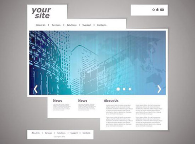 网站建设中运用边框设计提升网页条理性——以国内广告业务为例